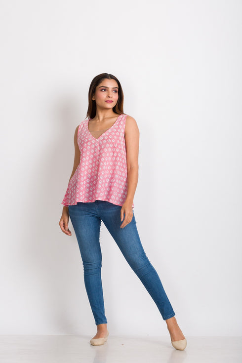 Sleeveless Summer Cotton Tunics